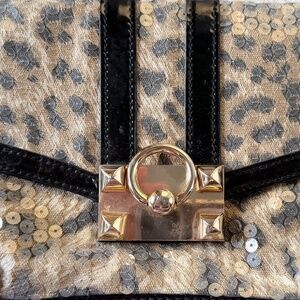 Rare Vintage BETSEY Johnson “Lady Jungle” clutch